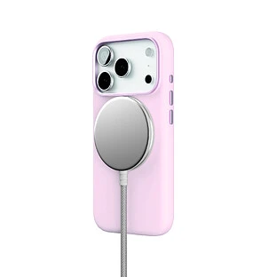 Чехол защитный VLP Aster Pro Case с MagSafe для iPhone 17 Pro, розовый