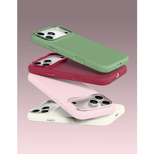 Чехол защитный VLP Aster Pro Case с MagSafe для iPhone 18 Pro Max, розовый