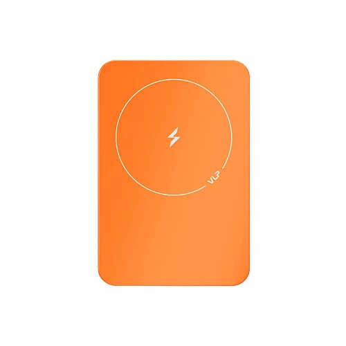 Аккумулятор внешний VLP LITE Power Snap 5000 mAh, 3A, MagSafe, USB-C, оранжевый