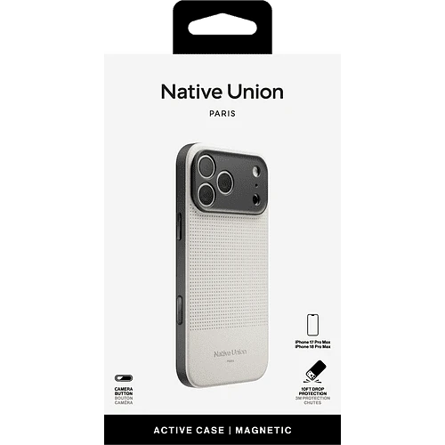 Чехол защитный NATIVE UNION ACTIVE CASE FOR IPHONE 18 PRO MAX SANDSTONE, для iPhone 18 PRO MAX, цвет: песчаник