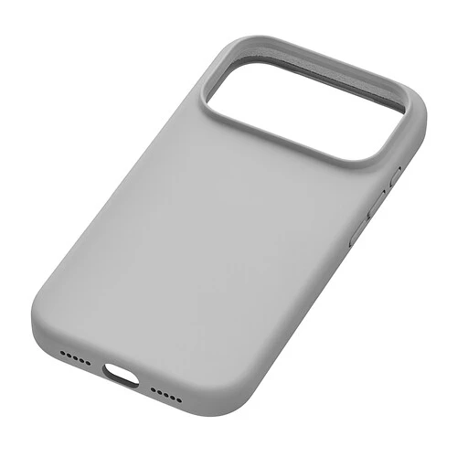 Чехол защитный uBear Touch Mag Case для iPhone 18 Pro, MagSafe совместимый, силикон, софт-тач, светло-серый