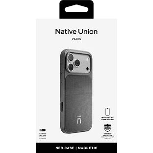 Чехол защитный NATIVE UNION NEO CASE FOR IPHONE 18 PRO MAX BLACK, для iPhone 18 PRO MAX, цвет: черный