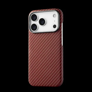 Чехол защитный uBear Supreme Case для iPhone 17 Pro, ультратонкий, материал Кевлар, MagSafe совместимый, оранжевый Чехол защитный uBear Supreme Case для iPhone 17 Pro, ультратонкий, материал Кевлар, MagSafe совместимый, оранжевый