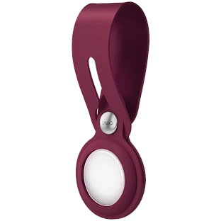 Чехол Uniq для Apple AirTag Vencer Silicone Maroon red Чехол Uniq для Apple AirTag Vencer Silicone Maroon red