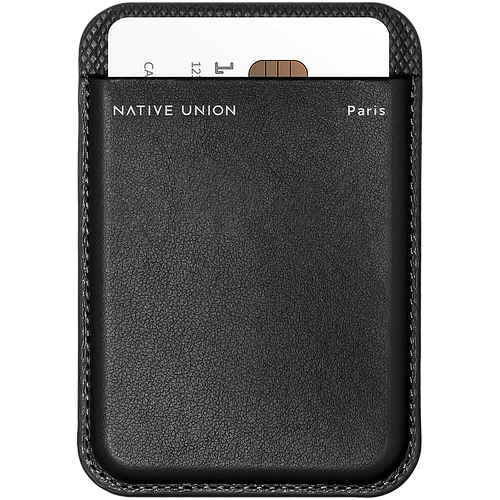 (RE)CLASSIC CARD WALLET чехол для пластиковых карт NATIVE UNION, цвет: черный (RE)CLASSIC CARD WALLET чехол для пластиковых карт NATIVE UNION, цвет: черный