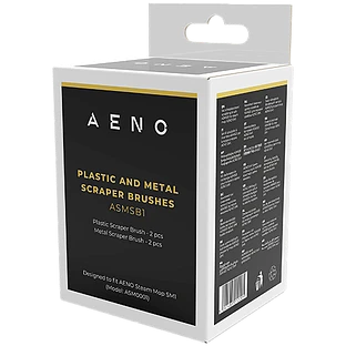 AENO  для SM1Plastic scraper brush+Metal scraper brush для steam mop SM1  (Plastic Scraper Brush - 2 pcs Metal Scraper Brush - 2 pcs)