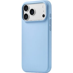 Чехол защитный uBear Touch Mag Case для iPhone 18 Pro Max, MagSafe совместимый, силикон, софт-тач, голубой