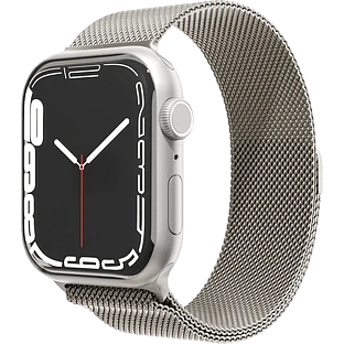 Ремешок из нержавеющей стали VLP для Apple Watch 42/44/45, шампань
