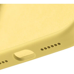 Чехол защитный uBear Touch Mag Case для iPhone 17 Pro Max, MagSafe совместимый, силикон, софт-тач, светло-желтый