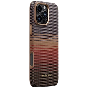 Чехол Pitaka Military-Grade Protective Case for iPhone 16 Pro Max Sunset KI1601PPSUM Чехол Pitaka Military-Grade Protective Case for iPhone 16 Pro Max Sunset KI1601PPSUM