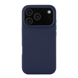 Чехол защитный uBear Touch Mag Case для iPhone 17 Pro, MagSafe совместимый, силикон, софт-тач, темно-синий