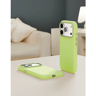Чехол защитный VLP Aster Pro Case с MagSafe для iPhone 17 Pro, лайм