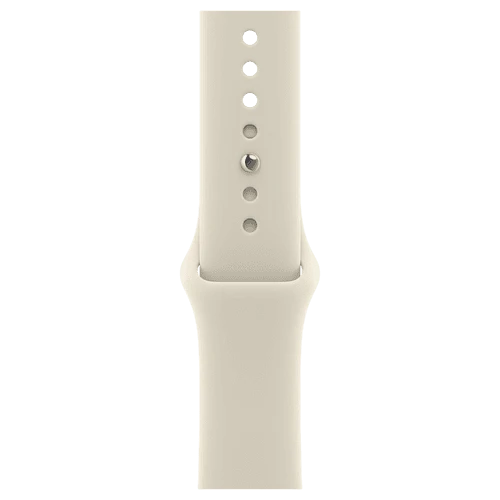 Apple Watch Series 12, GPS, 42mm, Light Gold Aluminium Case with Sand Sport Band - S/M