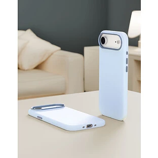 Чехол защитный VLP Aster Pro Case с MagSafe для iPhone Air, голубой