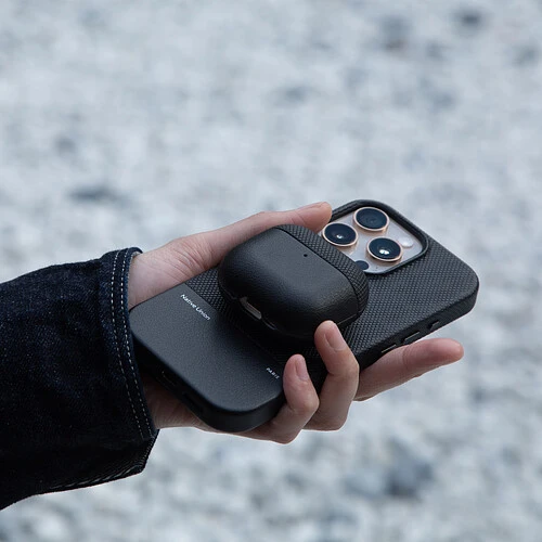 (RE)CLASSIC CASE, чехол защитный NATIVE UNION для AirPods 4, цвет: черный