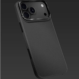 Чехол защитный VLP Kevlar Case с MagSafe для iPhone 18 Pro, черный