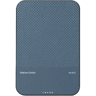 Внешний аккумулятор NATIVE UNION (Re) Classic Power Bank Magnetic Qi2, 5000mAh, цвет: синий