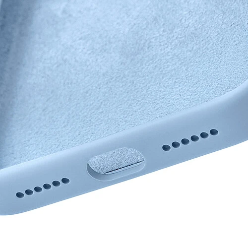 Чехол защитный uBear Touch Mag Case для iPhone 18 Pro Max, MagSafe совместимый, силикон, софт-тач, голубой