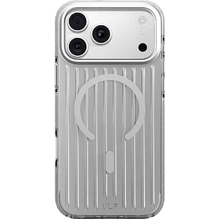 Чехол защитный VLP Pulse Case с MagSafe для iPhone 18 Pro Max, серебристый