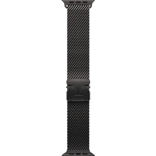 Apple Watch Ultra 4, GPS + Cellular, 49mm, Black Titanium Case with Black Titanium Milanese Loop - S
