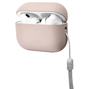 Чехол UNIQ LINO  Розовый для AirPods Pro (Gen2)
