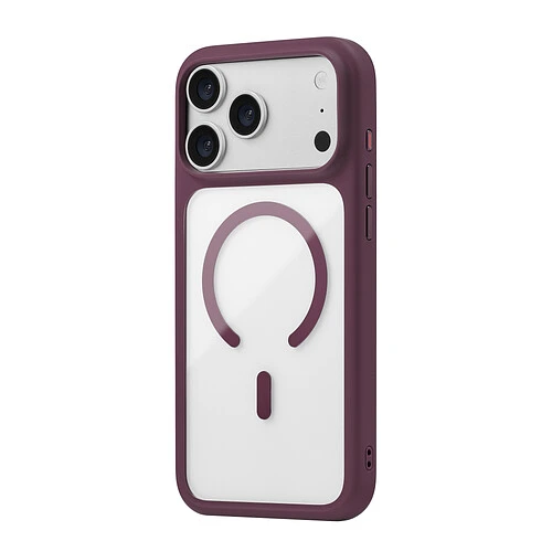 Чехол защитный uBear Shade Case для iPhone 18 Pro Max, MagSafe совместимый, усиленный, силк-тач, бургунди