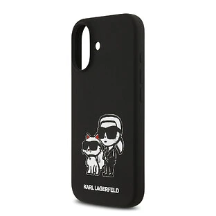 Чехол KARL LAGERFELD для iPhone 17 Liquid Silicone Sketch Karl & Choupette Hard Black (MagSafe) Чехол KARL LAGERFELD для iPhone 17 Liquid Silicone Sketch Karl & Choupette Hard Black (MagSafe)