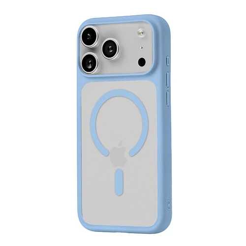 Чехол защитный uBear Shade Case для iPhone 18 Pro Max, MagSafe совместимый, усиленный, силк-тач, голубой