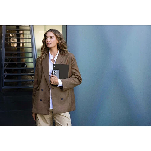 Чехол защитный uBear Touch Case, iPad Air 11'' (M2/M3), магнитный, софт-тач, черный