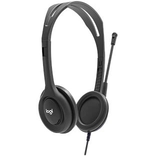 Гарнитура LOGITECH H111, Чёрный