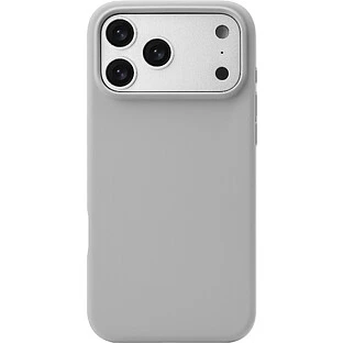 Чехол защитный uBear Touch Mag Case для iPhone 18 Pro Max, MagSafe совместимый, силикон, софт-тач, светло-серый 