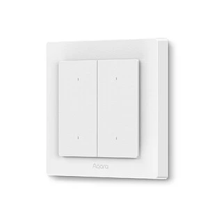 Выключатель Aqara Light Switch H2 EU WS-K08D 2 клавиши (белый)