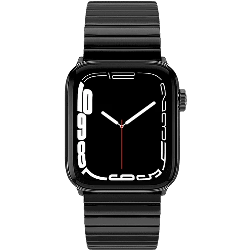 Ремешок из нержавеющей стали Casetify Monolink для Apple Watch 38/40/41, черный