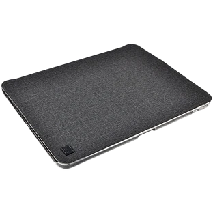 Чехол UNIQ Yorker Kanvas  Чёрный для iPad Pro 11 дюймов (1-го поколения)