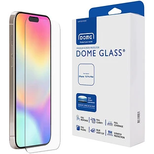 Стекло защитное Whitestone Dome glass (аксессуары без лампы) для iPhone 16 Pro Max