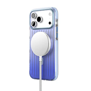 Чехол защитный VLP Pulse Case с MagSafe для iPhone 17 Pro Max, синий