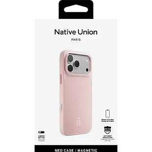 Чехол защитный NATIVE UNION NEO CASE FOR IPHONE 18 PRO MAX CANDY, для iPhone 18 PRO MAX, цвет: розовый