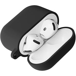 Чехол защитный VLP Charm Case для AirPods 4, черный Чехол защитный VLP Charm Case для AirPods 4, черный