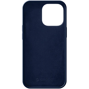 88101, Чехол Liquid Silicone Pro для Apple iPhone 13 Pro, синий графит, картон, Deppa 88101, Чехол Liquid Silicone Pro для Apple iPhone 13 Pro, синий графит, картон, Deppa