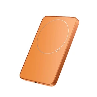 Аккумулятор внешний VLP Diamond Energy MagSafe, Qi2, 5000 mAh, 3A, USB-C, космический оранжевый