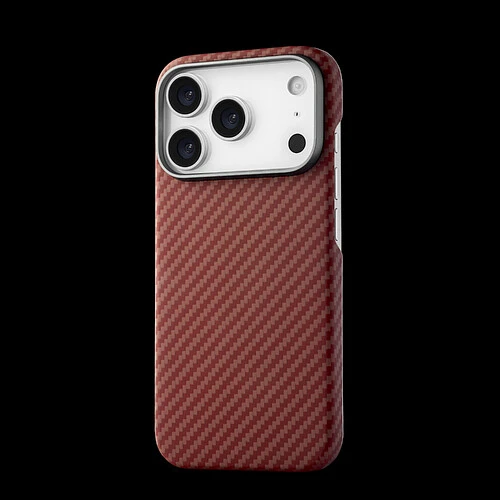 Чехол защитный uBear Supreme Case для iPhone 17 Pro, ультратонкий, материал Кевлар, MagSafe совместимый, оранжевый Чехол защитный uBear Supreme Case для iPhone 17 Pro, ультратонкий, материал Кевлар, MagSafe совместимый, оранжевый