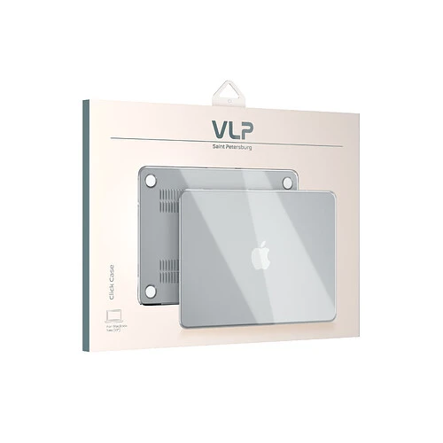 Чехол защитный VLP Click Case для MacBook Neo 13'', прозрачный