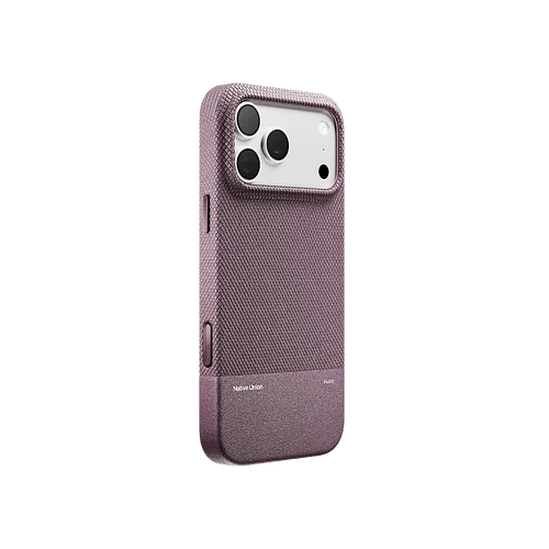 Чехол защитный NATIVE UNION (RE)CLASSIC CASE FOR IPHONE 18 PRO MAX BURGUNDY, для iPhone 18 PRO MAX, цвет: темная вишня
