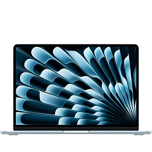 MacBook Air 13.6" M5 (10C CPU/8C GPU), 16GB, 512GB, Небесно-голубой