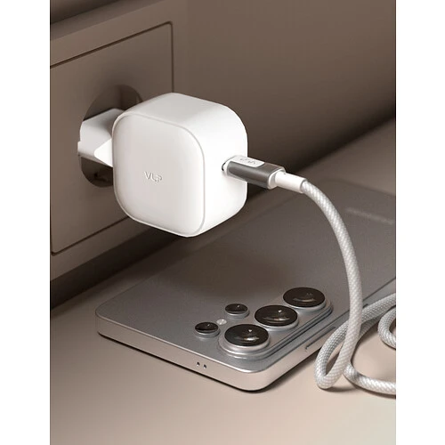 Сетевое зарядное устройство VLP G-Charge 60Вт USB-C, белый