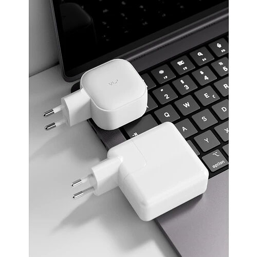 Сетевое зарядное устройство VLP G-Charge 60Вт USB-C, белый