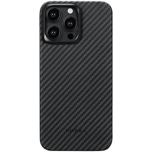 Чехол PITAKA MagEZ Case 4 с MagSafe Black/Grey Twill для iPhone 15 Чехол PITAKA MagEZ Case 4 с MagSafe Black/Grey Twill для iPhone 15