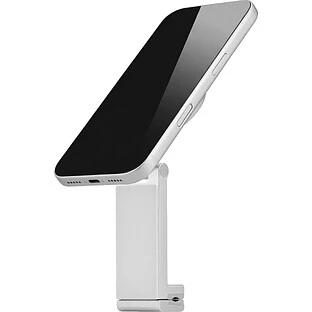 Магнитный держатель uBear Lock, совместимый с MagSafe, серебристый