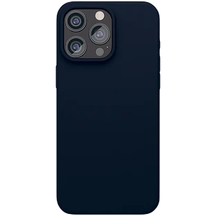 Чехол защитный  vlp  Aster Case с MagSafe для iPhone 15 ProMax  темно-синий Чехол защитный  vlp  Aster Case с MagSafe для iPhone 15 ProMax  темно-синий