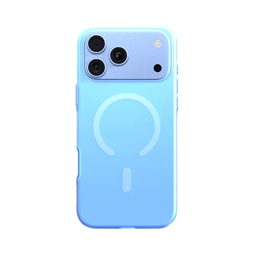 Чехол защитный VLP Sorbet Case с MagSafe для iPhone 18 Pro Max, голубой